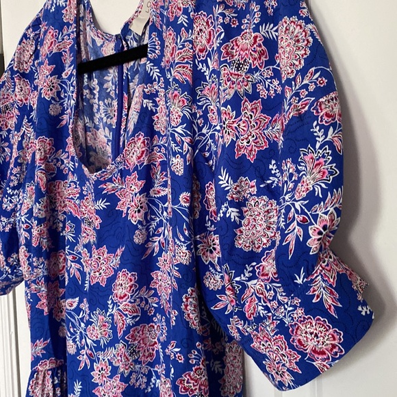 LOFT, Size 14, Beautiful Rich Color & Pattern - Picture 3 of 4